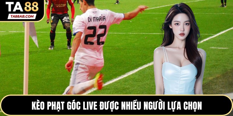 Kèo phạt góc live được nhiều người lựa chọn