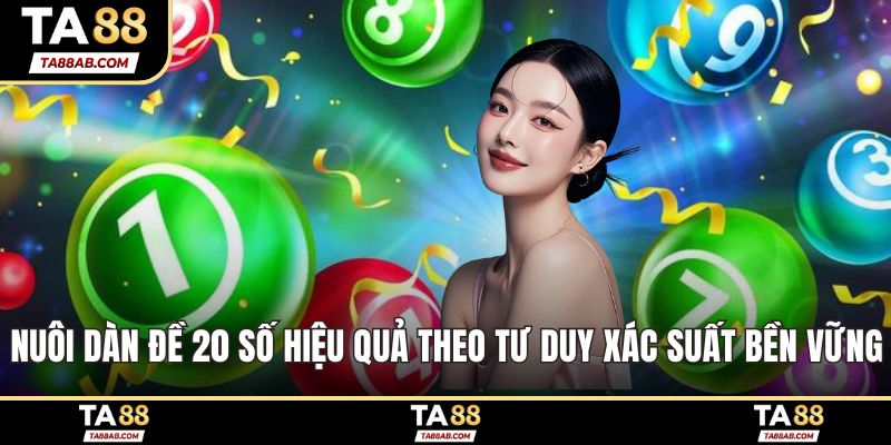 Nuôi dàn đề 20 số