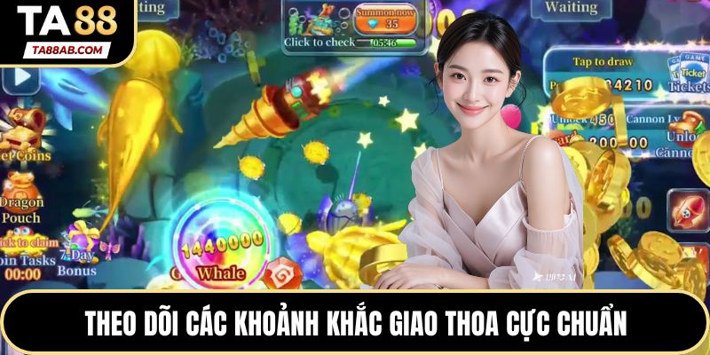 Theo dõi các khoảnh khắc giao thoa cực chuẩn
